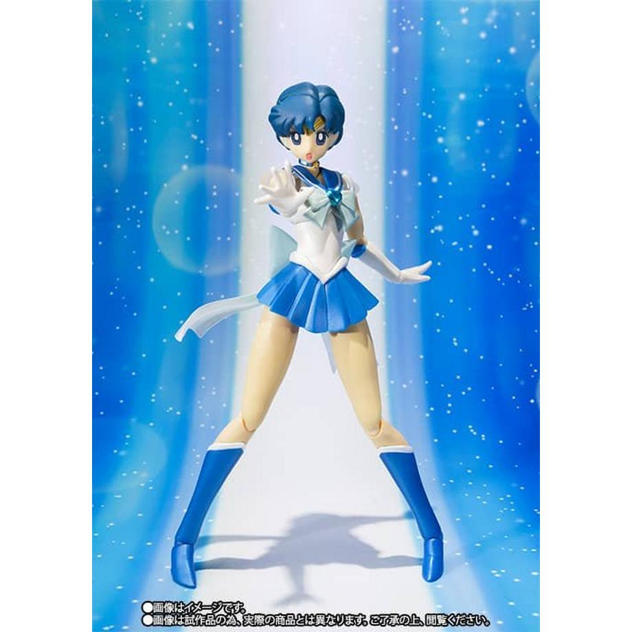 Bandai  Action Figure - S.H.Figuart - Sailor Moon - Sailor Mercury 