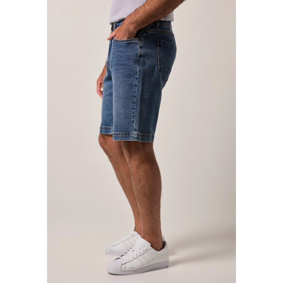 JP1880 Denim FLEXNAMIC Vintage Look Loose Fit 5-Pocket Bermuda Jeans  