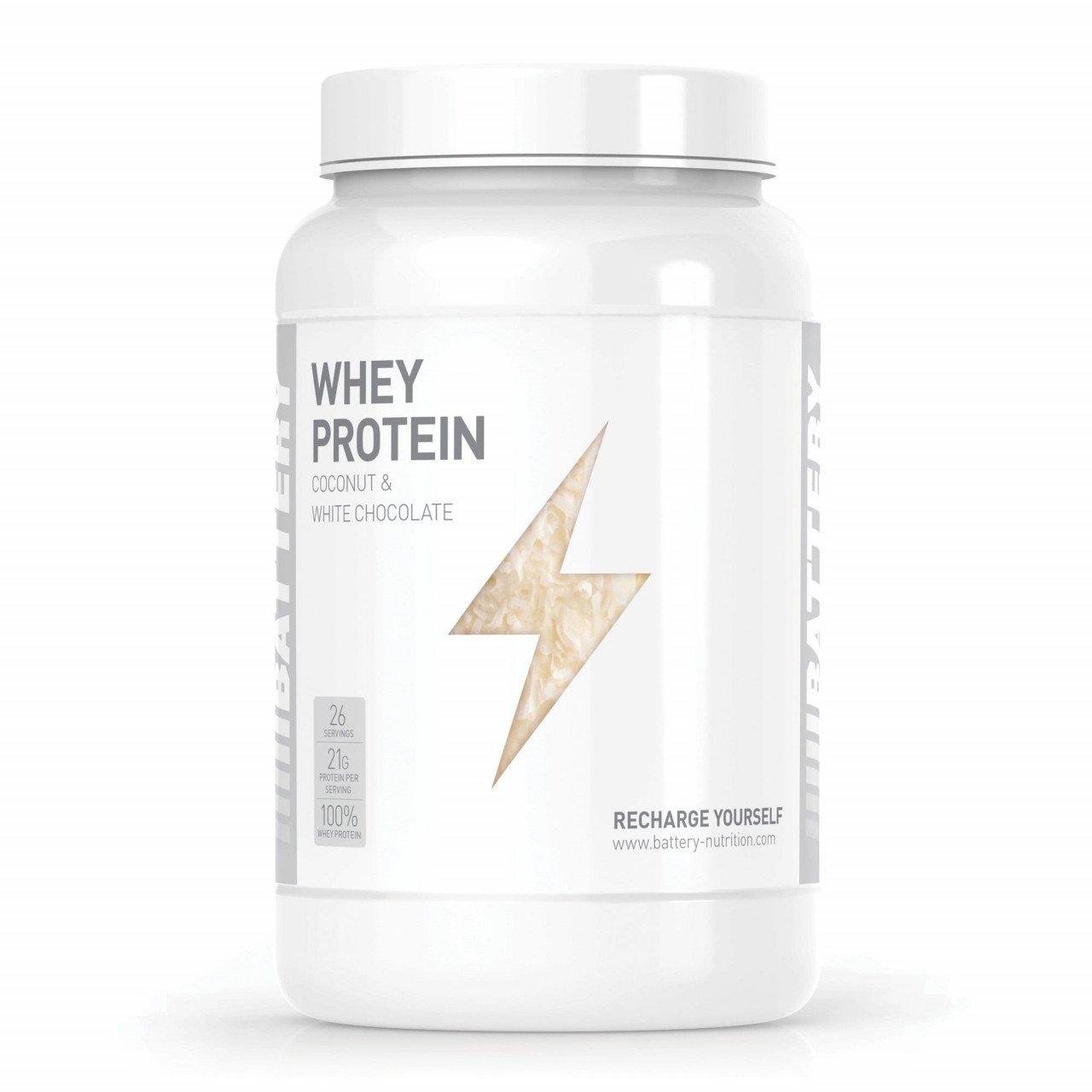 Battery  Whey Pein Coconut White Chocolate 800g 