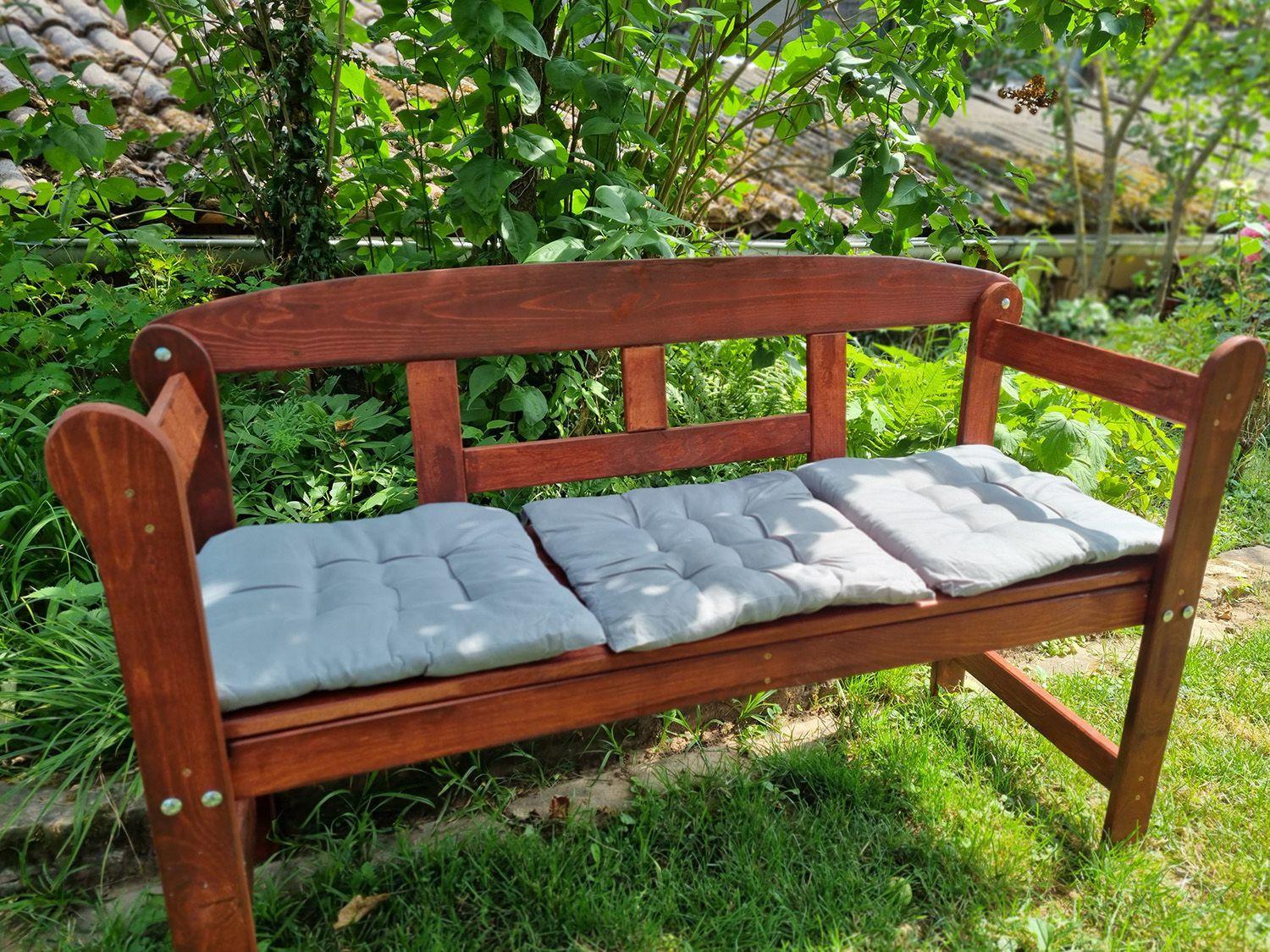 Intirilife Intirilife 4x Coussins de chaise à attacher  