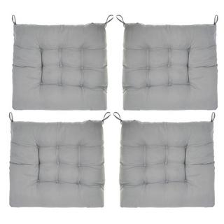 Intirilife Intirilife 4x Coussins de chaise à attacher  