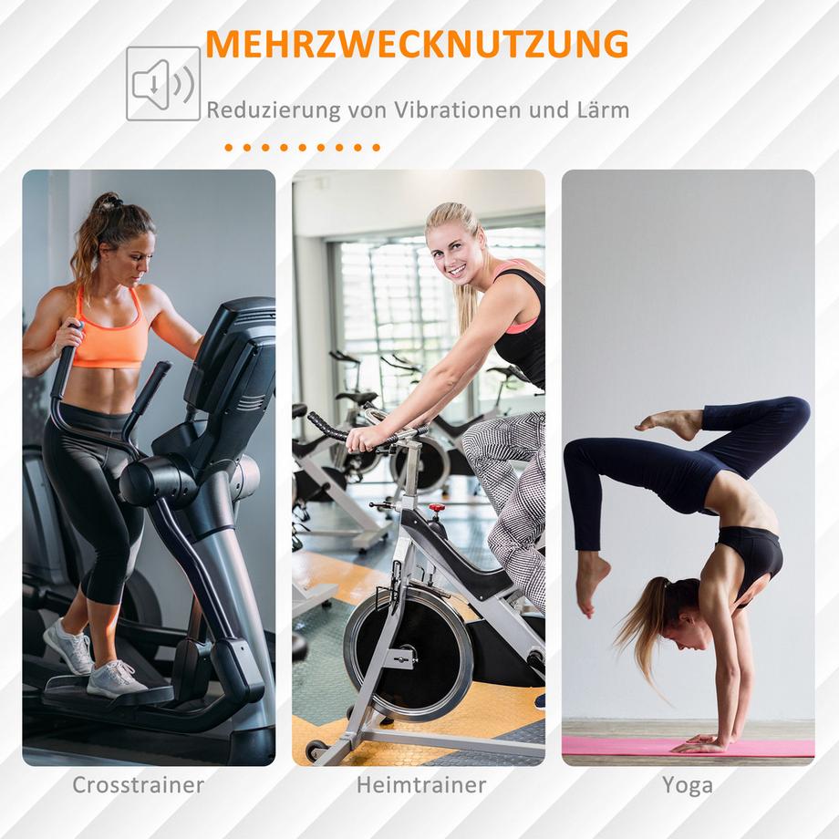 HOMCOM  Trainingsgeräte-Schutzmatte 