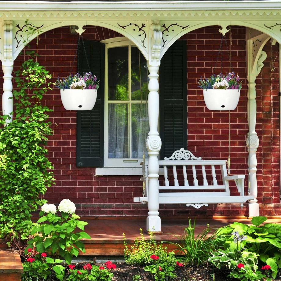 B2X 2 Hängekörbe mit Wasserbehältern - XL  