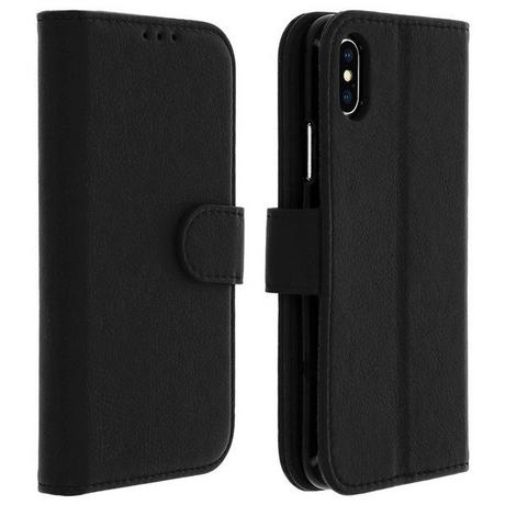 Avizar  Custodia a libro Nero iPhone X / XS 