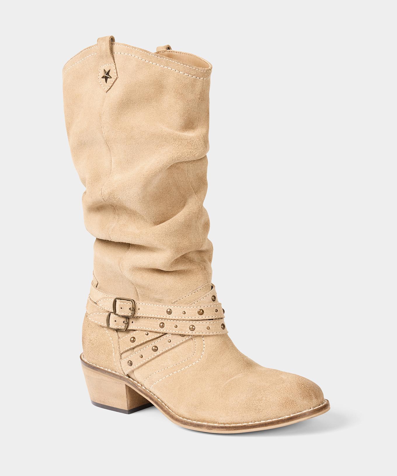 Joe Browns  Bottes Boucles Daim Souple 