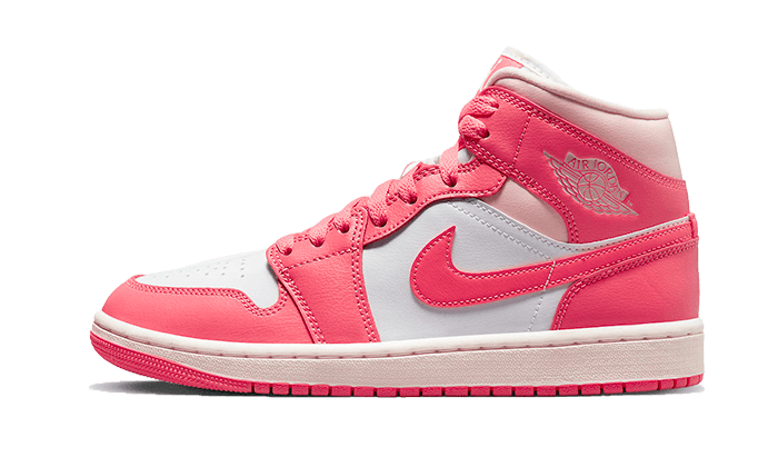 Image of Air Jordan 1 Mid Strawberries And Cream Damen Erdbeere 39