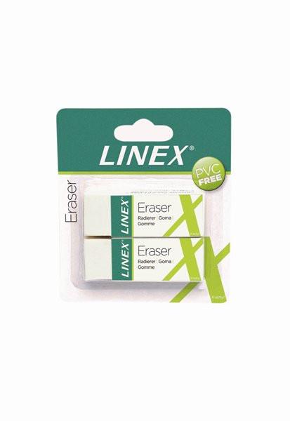 Linex  Linex ER30-2B gomma per cancellare Bianco 2 pz 