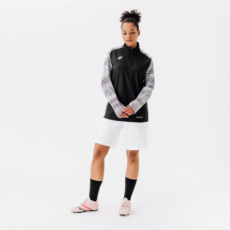 KIPSTA  Fussball-Sweatshirt 1/2 Zip Viralto Wavy Club 