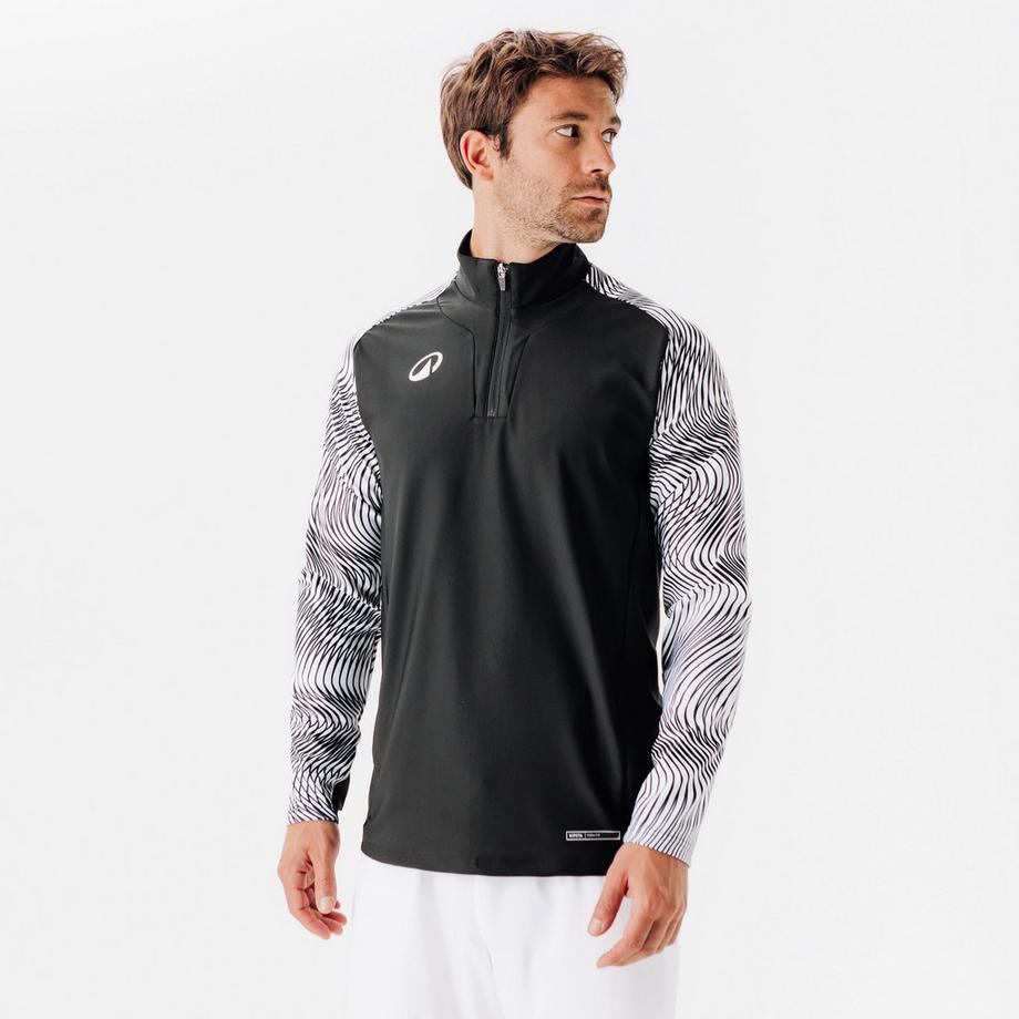 Fussball-Sweatshirt 1/2 Zip Viralto Wavy Club