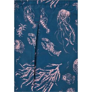 URBAN CLASSICS Gemusterte Badeshorts  