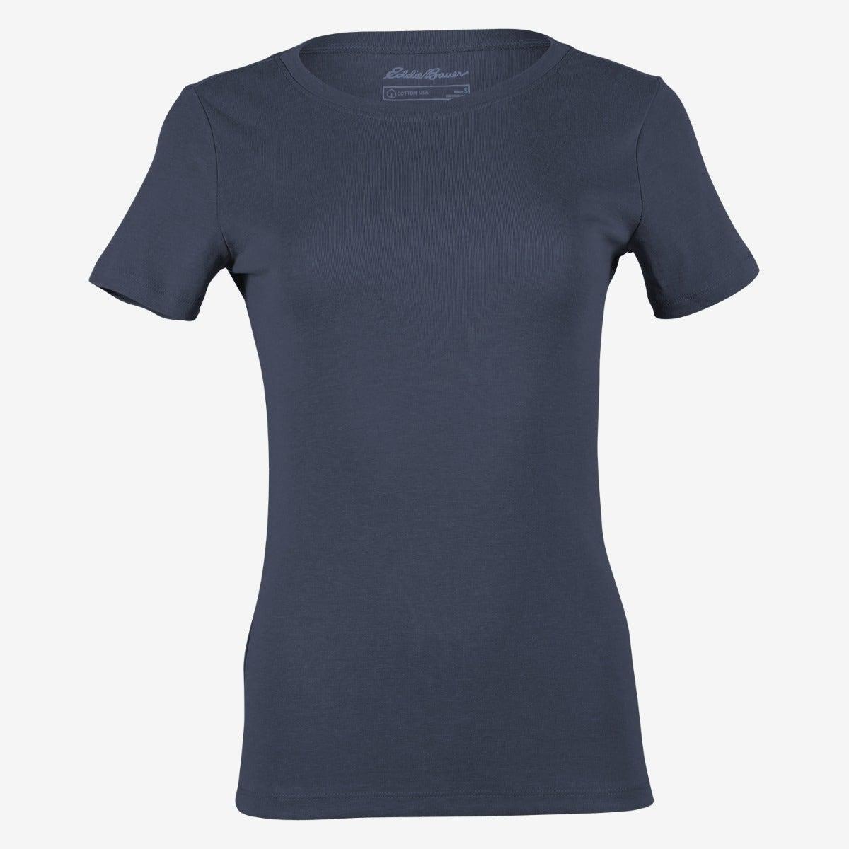 Image of Favorite Tshirt Rundhalsausschnitt Damen Indigo S