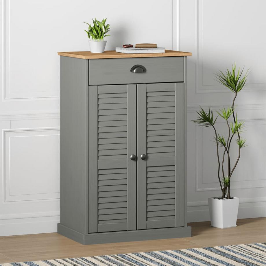 VidaXL Armoire à chaussures bois  