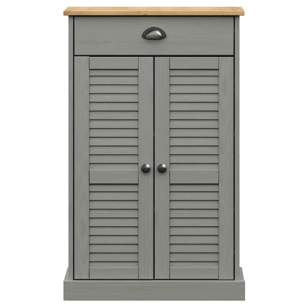 VidaXL scarpiera Legno di pino  