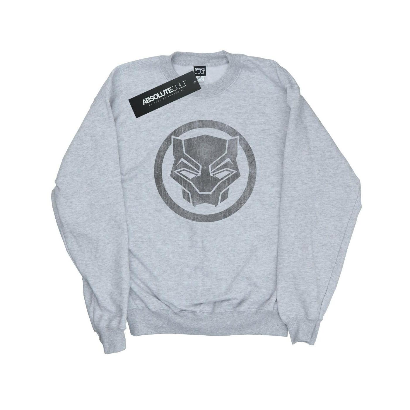 MARVEL  Panthère noire Sweatshirt avec icônes en relief 