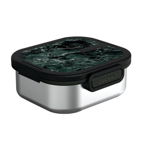 Quokka Kai Black Marble - Lunchbox  