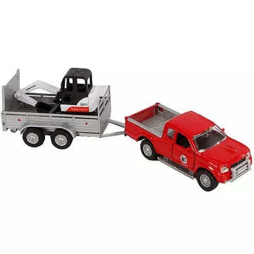 Traffic Pick Up mit Anhänger & Bagger
