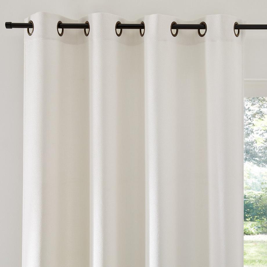 La Redoute Intérieurs  Vorhang mit Natté-Optik und Ösen 