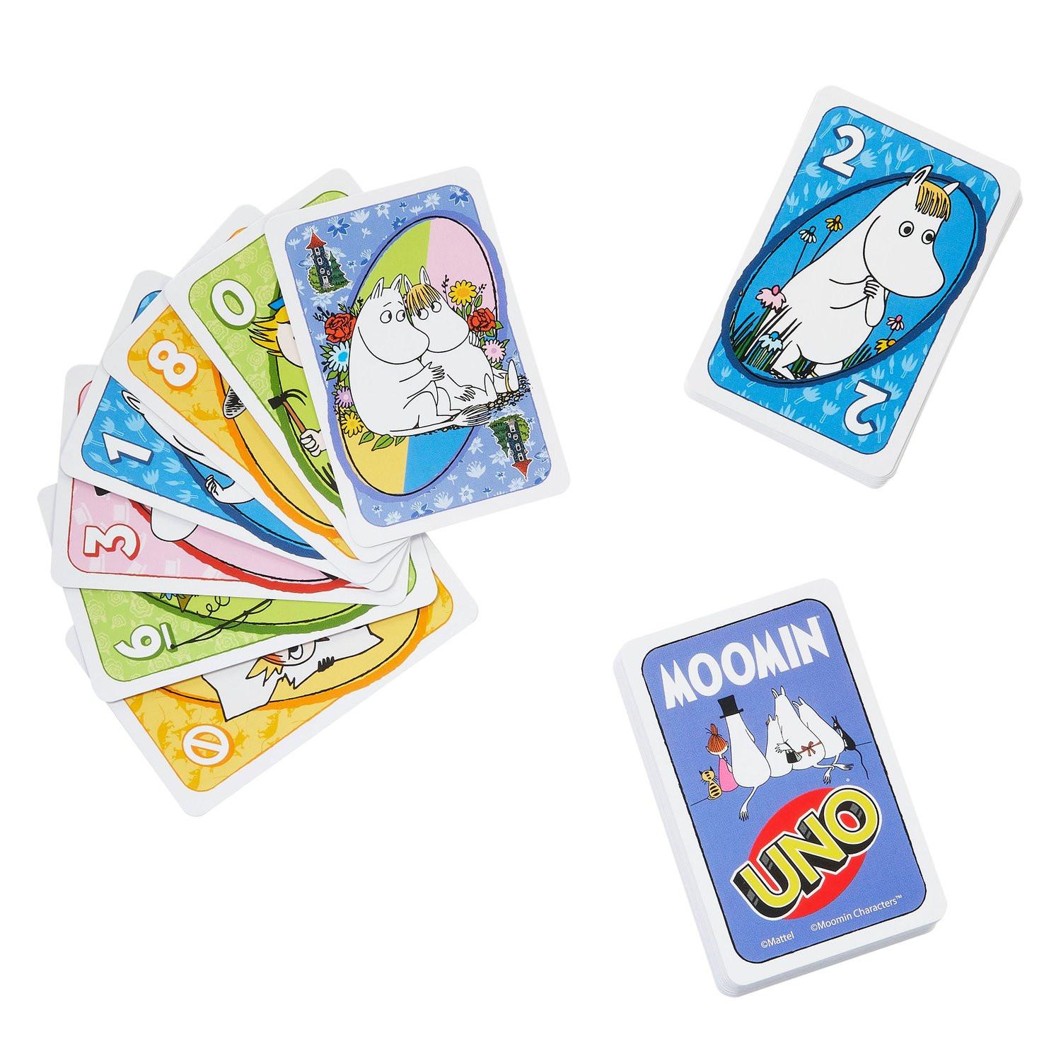 Moomin  Uno Moomin-Kartenspiel 
