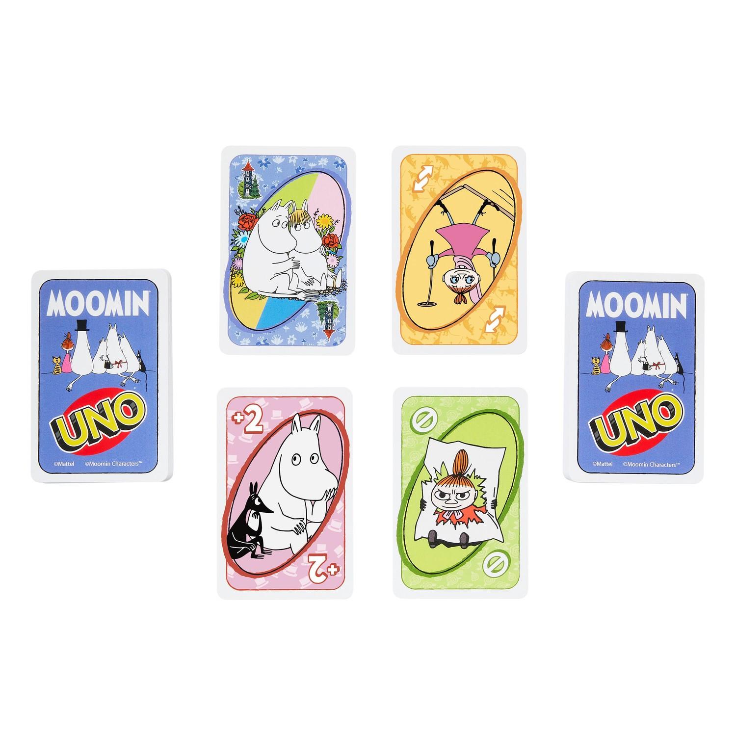 Moomin  Uno Moomin-Kartenspiel 