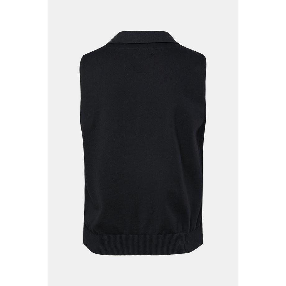 JP1880 FLEXNAMIC Gilet in Tweed con Retro in Maglia  