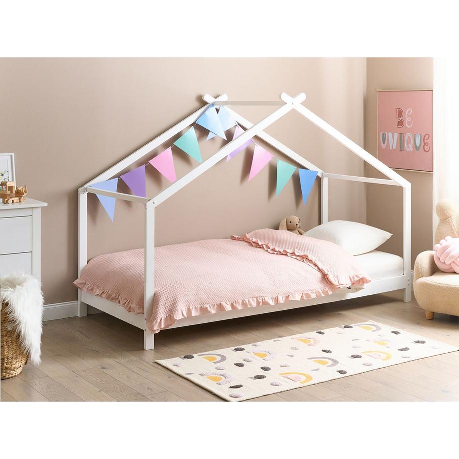 Beliani Letto per bambini en Legno di pino Moderno ORLU  