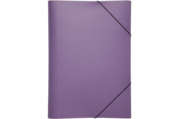 Image of PAGNA Gummizugmappe Trend PP A4 21613-12 3 Klappen lila PAGNA Gummizugmappe Trend PP A4 21613-12 3 Klappen lila
