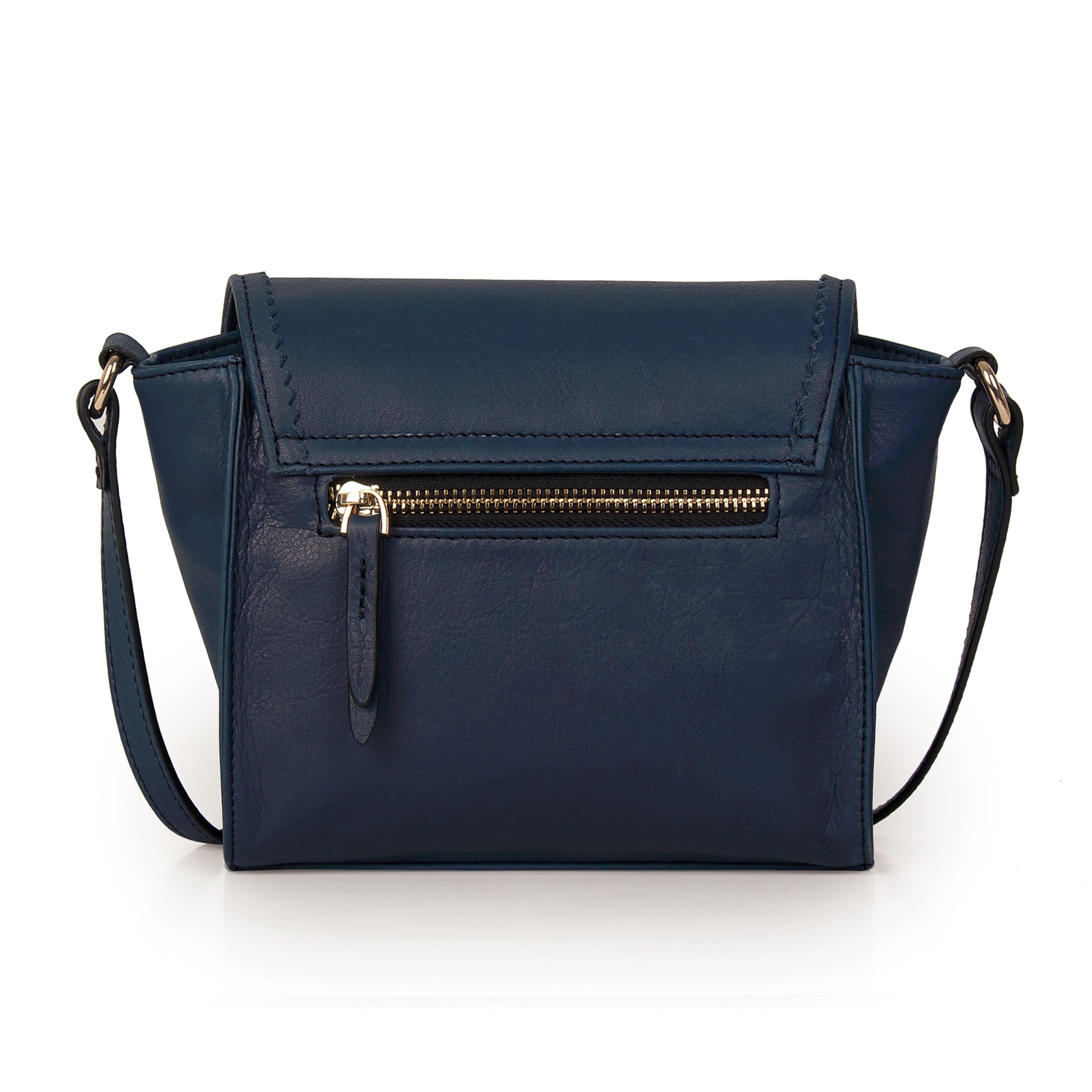 Kate Lee  Borsa a spalla M FLEYA BLU SCURO 