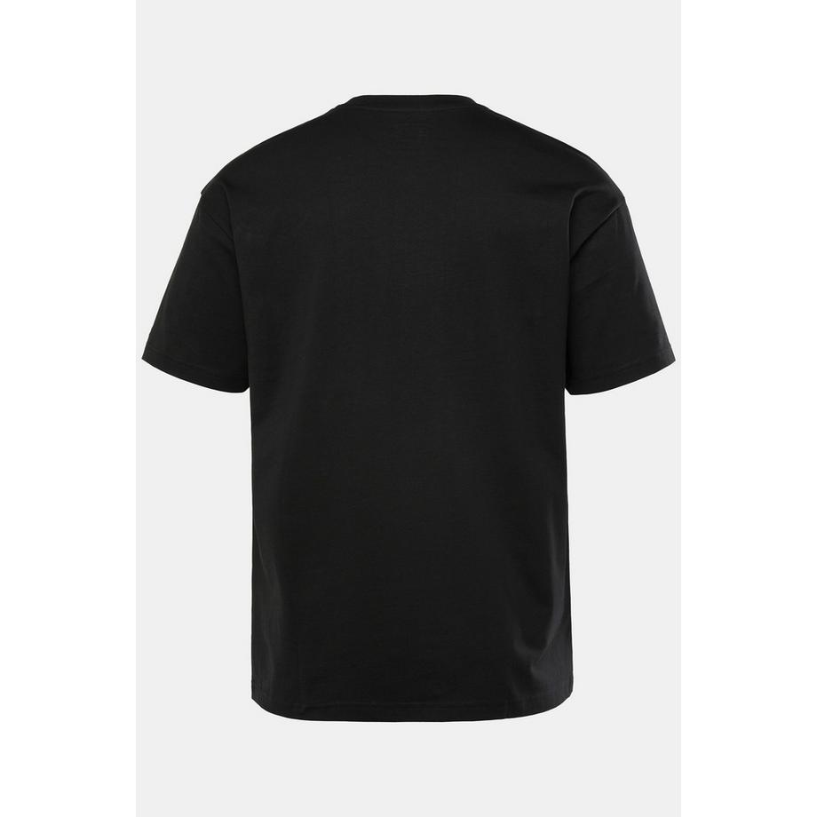 Sthuge Oversized Halbarm T-Shirt mit Brustprint  