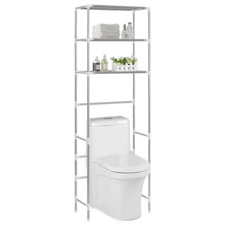 VidaXL Regal toilette edelstahl  