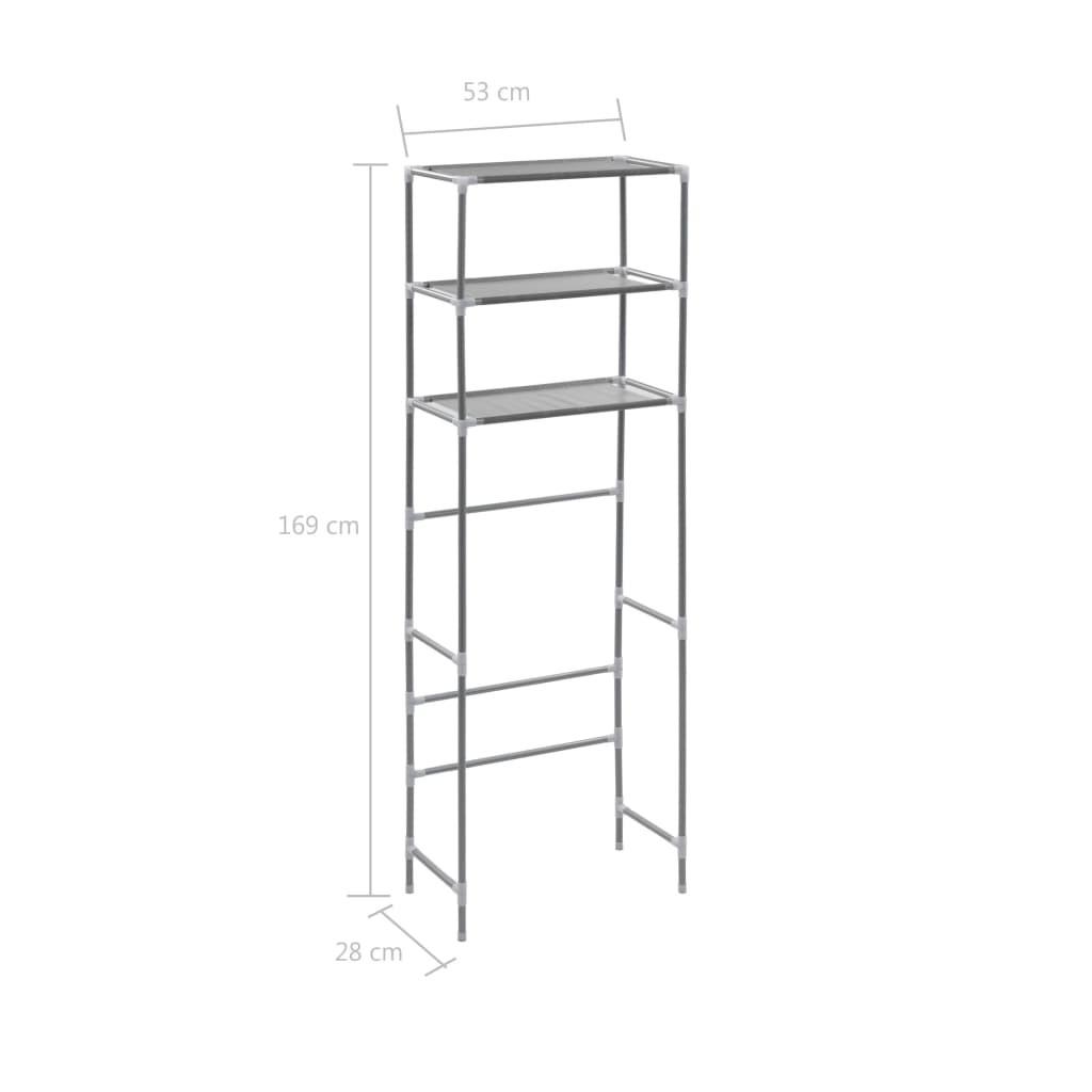 VidaXL scaffale Acciaio inossidabile  