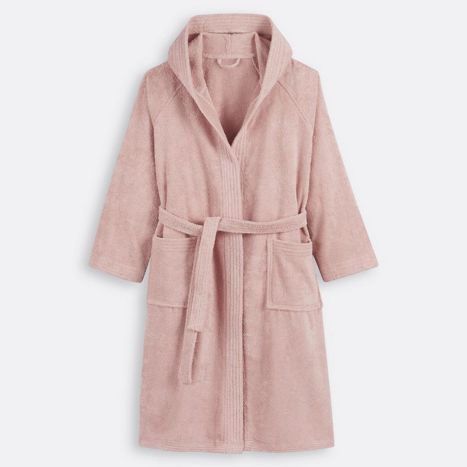 La Redoute Intérieurs Peignoir capuche éponge bouclette 450 gm2  