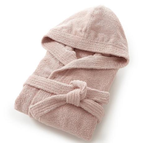 La Redoute Intérieurs  Peignoir capuche éponge bouclette 450 g/m2 