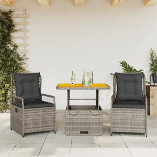 VidaXL Garten essgruppe poly-rattan  