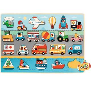 Djeco  Puzzle Vroom (22Teile) 