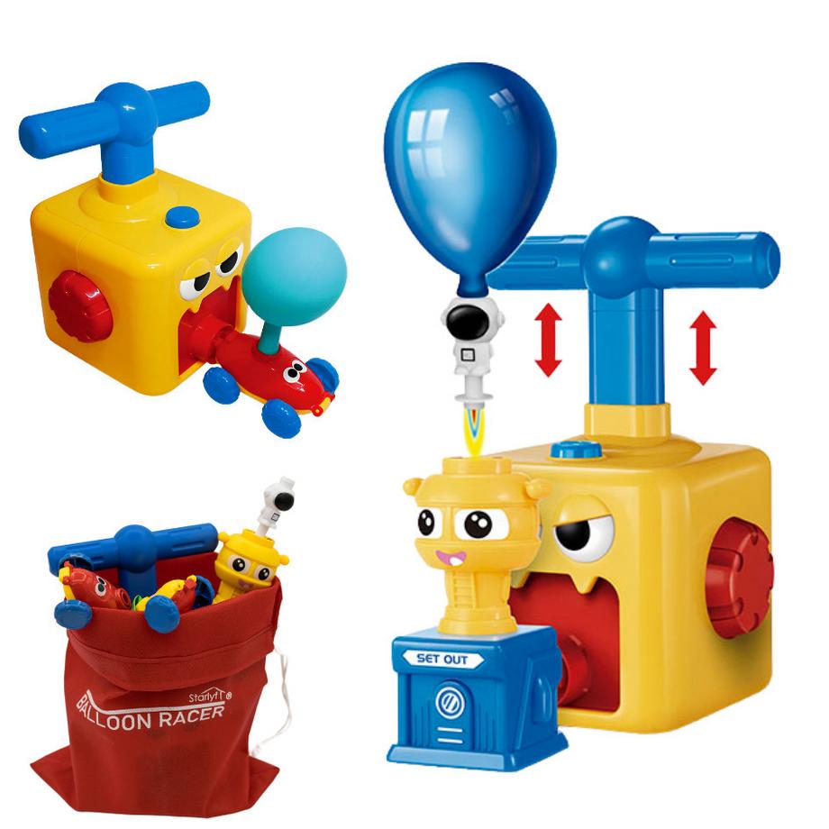 STARLYF  Balloon Racer - Spielzeug-Auto mit Luftballon-Antrieb 