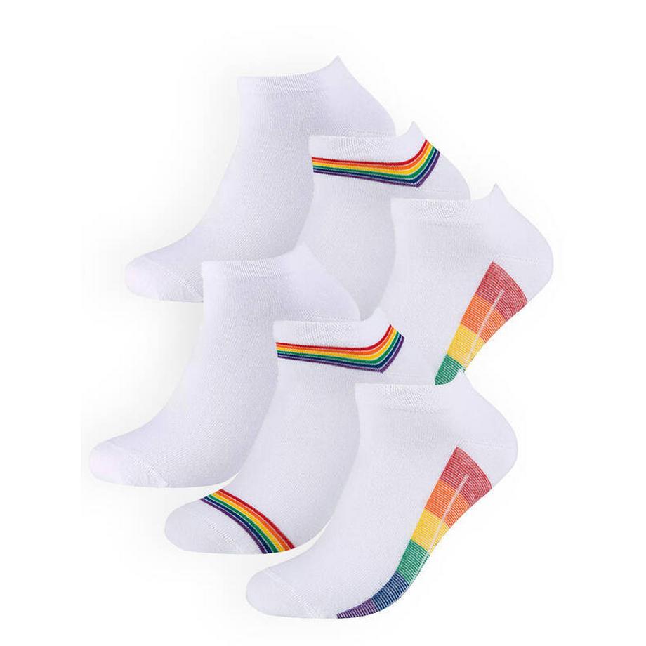 camano Rainbow Sneakersocken 6er-Pack  