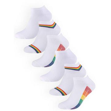 Rainbow Sneakersocken