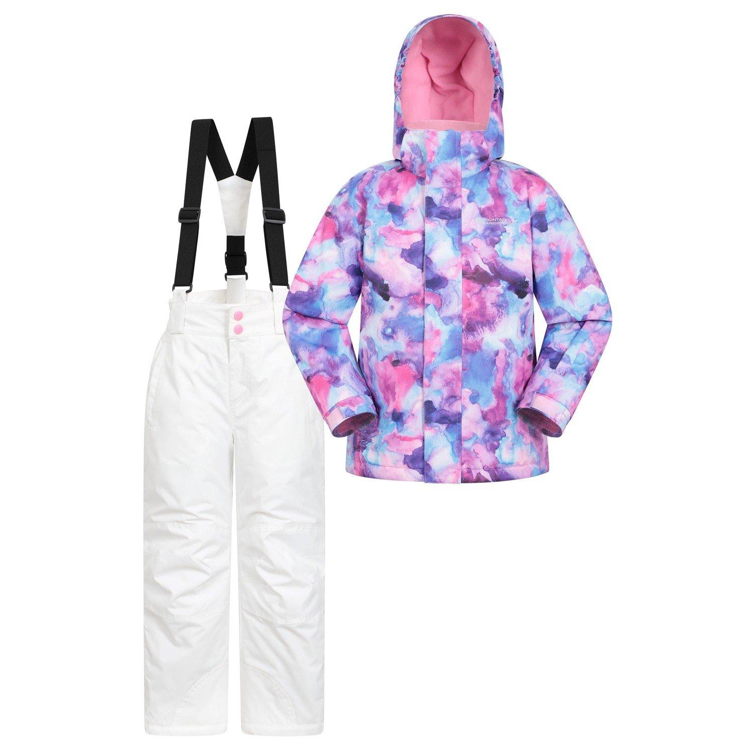 Image of Skijacke Und Hosen Unisex Pink 98