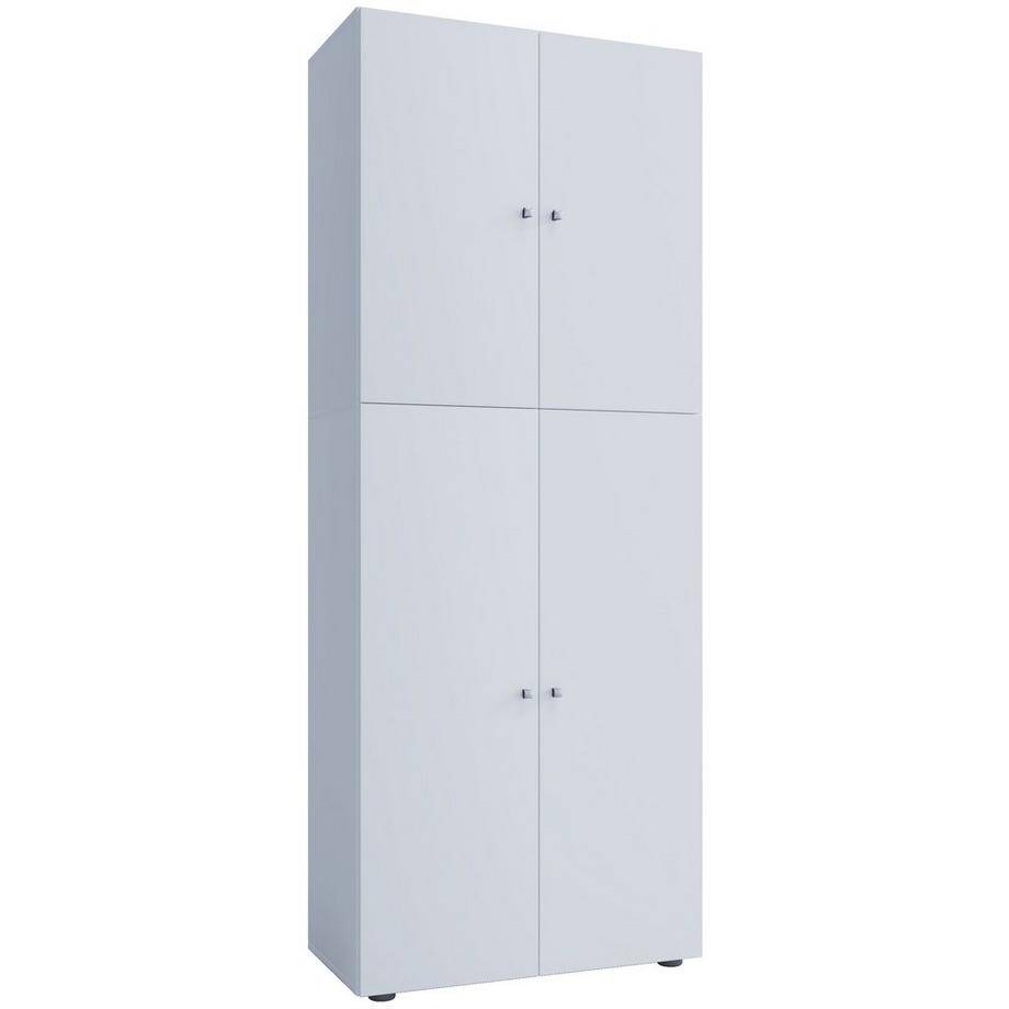 VCM Holz Kleiderschrank Jugendschrank Kinderschrank Schrank Lona Drehtüren  