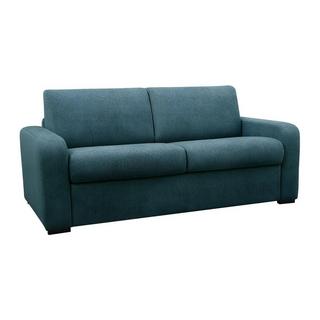 Vente-unique Schlafsofa mit Matratze 3Sitzer Stoff Matratze  BEVIS  