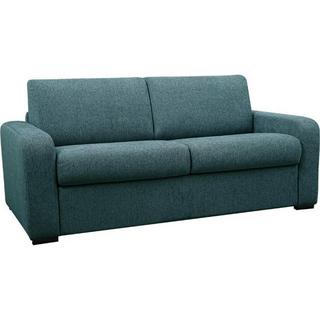 Vente-unique Schlafsofa mit Matratze 3Sitzer Stoff Matratze  BEVIS  