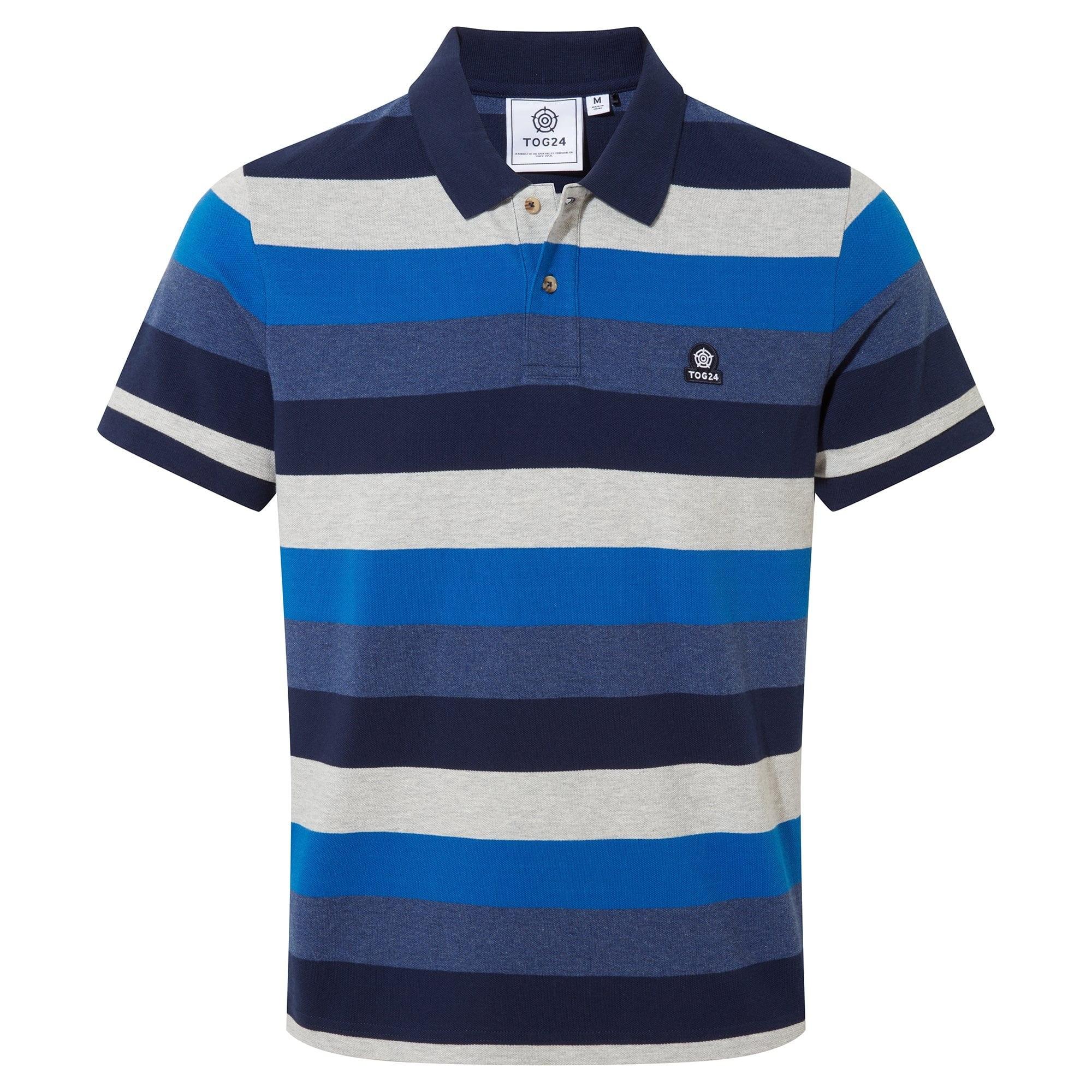 Image of Flaxby Poloshirt Herren Marine XL