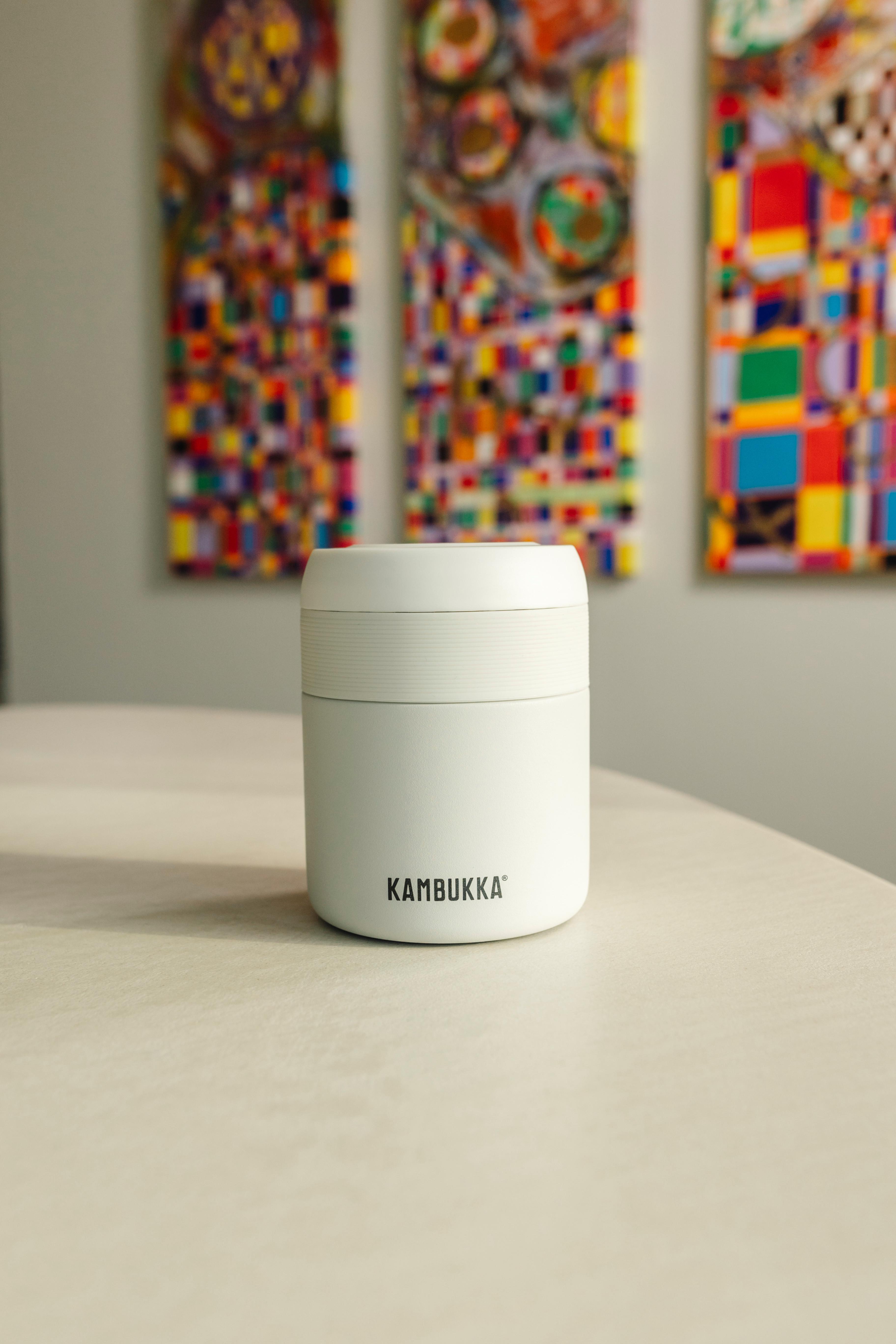 Kambukka  Bora 600ml, Bianco Gesso 