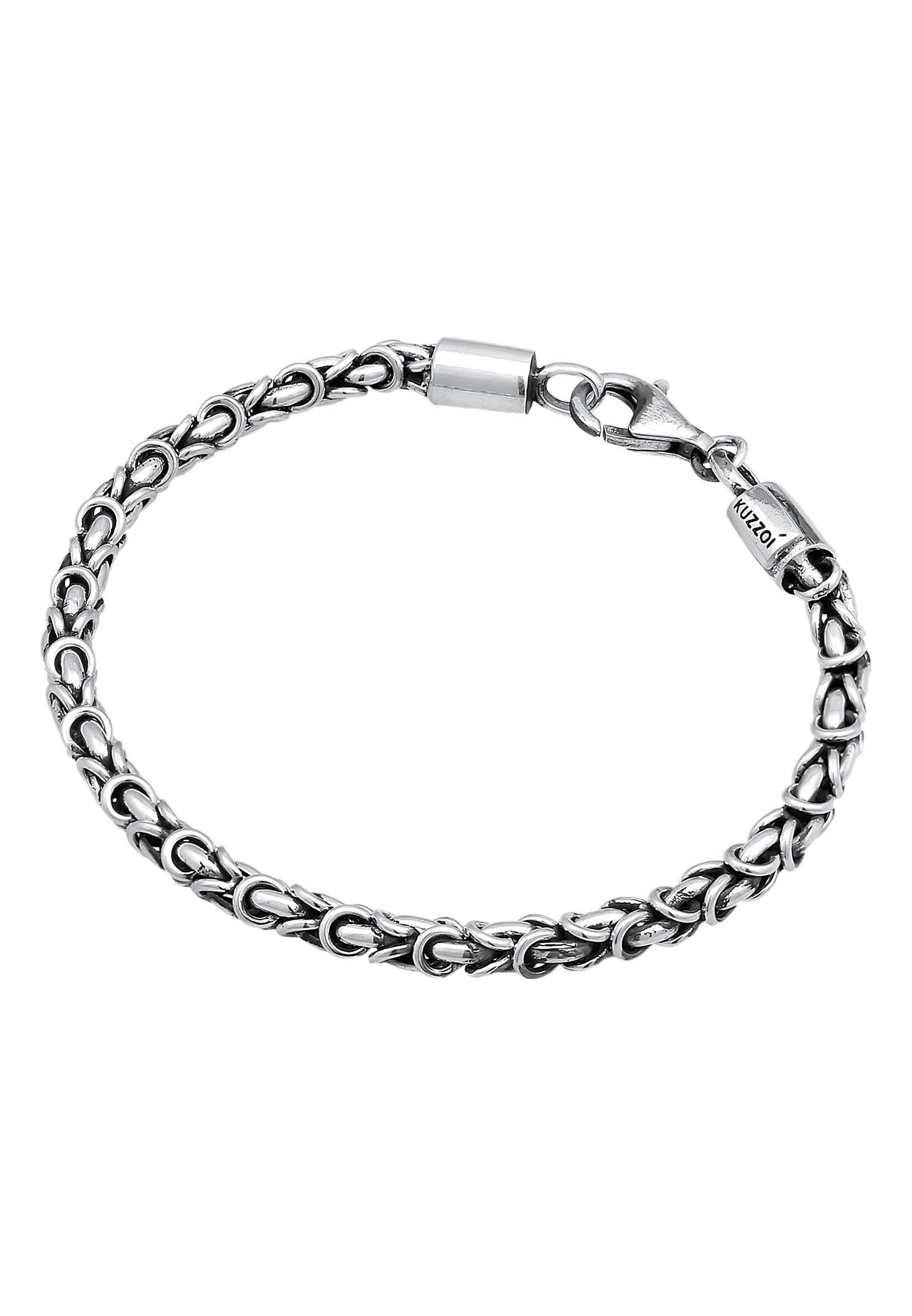 Kuzzoi  Bracelet Königskette Basic 925 Silber 