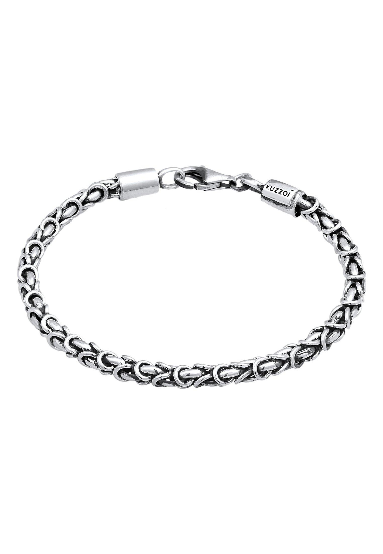 Kuzzoi  Bracelet Königskette Basic 925 Silber 