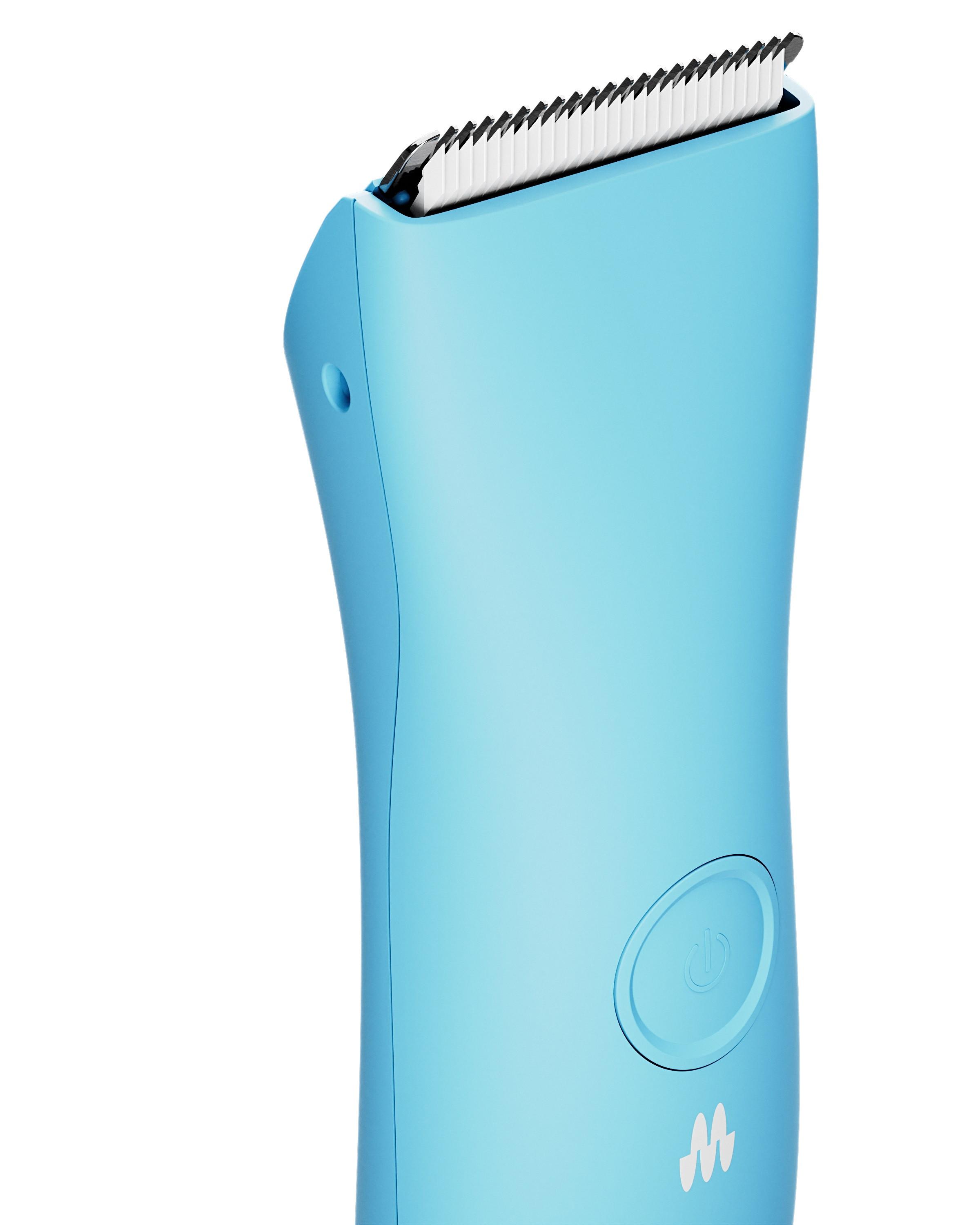 Meridian Grooming Le Trimmer Premium, rasoir électrique, lames en céramique (Sky)  