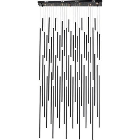 KARE Design Suspension Living Vegas Deluxe LED noir mat  