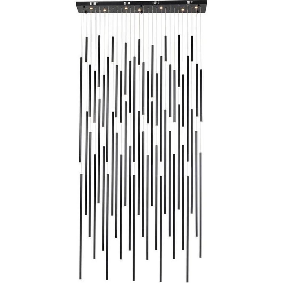 Lampada a sospensione Living Vegas Deluxe LED nero opaco