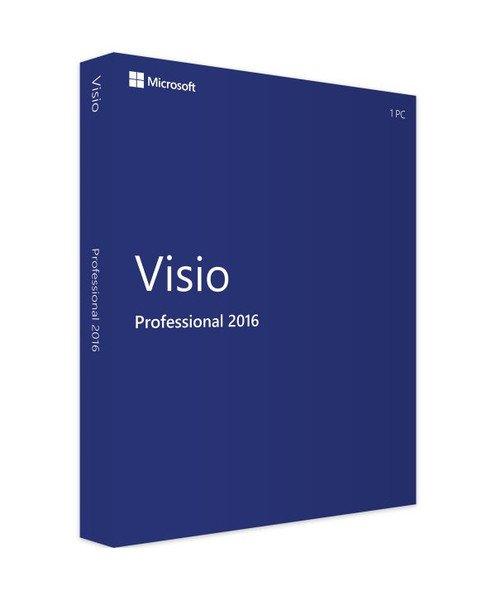 Microsoft  Visio 2016 Professionnel - Clé licence à télécharger - Livraison rapide 7/7j 