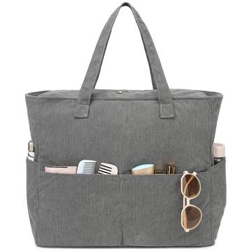 Große Strandtasche mit Reißverschluss